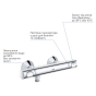Смеситель термостатический для душа Grohe QuickFix Precision Flow 34840000 (CV030606) - 4