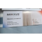 Шторка для ванной Mixxus SCT-016 1800x1800мм, с кольцами, узор «Полоска бело-голубая» (AC3586) - 4