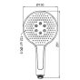 Лійка для душу KOER KP-0401-05 (KR4981) - 2