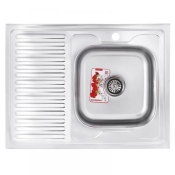 Мийка кухонна ZERIX Z8060R-06-160MD micro decor (ZS0608)