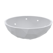 Умивальник Miraggio Sapfire Cup MIR0002254 білий