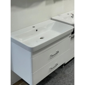 Тумба с умывальником подвесная Aquanil Maria (MARIA60white) белая