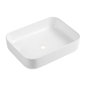 Умивальник Omnires Corona 38,5x50 white (CORONA500BP)