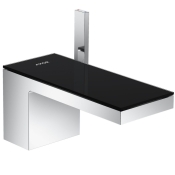 Смеситель для умывальника Axor MyEdition 70, Chrome Black Glass (47010600)
