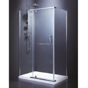 Душова кабіна Devit Comfort FEN2223 100х100 см профіль хром/прозоре скло (280204)