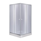 Душова кабіна Lidz Wawel 90x90 LWASC9090SATLOWGR2SET