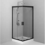 Душова кабіна AM.PM Gem Square Slide 90x90 см без піддону W90UG-403-090BT