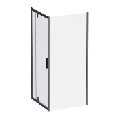 Душова кабіна AM.PM Gem Square Pivot 90x90 см без піддону W90UG-404-9090-BT