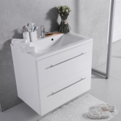 Тумба Fancy Marble Goa 80 з умивальником Dallas, Goa 80 (ШН-72 + 1108101)