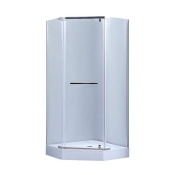 Душова кабіна Lidz Dozorca SC90x90.CRM.LOW.TR LDSC9090CRMLOWTR