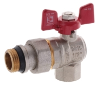 Кран з американкою 1/2 "антипротечка" (KOER KR.228-Gi) кутовий (KR0196)