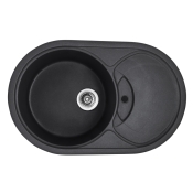Мойка кухонная HAIBA HB8310-G228 GRAY 780x500x220 (HB0976)