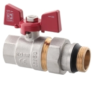 Кран з американкою 3/4" "антипротічка" (KOER KR.227-Gi) (KR0191)