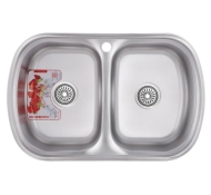 Кухонна мийка ZERIX Z7749-08-180D (decor) (ZM0566)