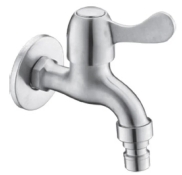 Кран для холодной воды 1/2 MIXXUS BIB-02 (нерж. сталь) (SS0051)