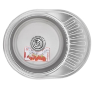 Кухонна мийка ZERIX Z5745-08-180D (decor) (ZX1593)