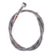 Гибкая подводка для смесителя (в нержавеющей оплетке) 1/2'' ГГ-100 см Zerix ZX1554