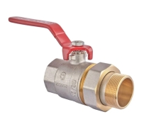 Кран з американкою 1-1/4" ручка важіль (KOER KR.229) (KR0150)