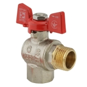 Кран кульовий KOER 1/2" ГШБ кутній (KR.208) (KR2805)