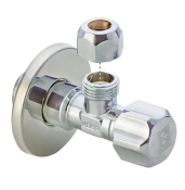 Кран кульовий KOER 1/2x3/8 (KR.510) (KR0147)
