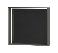 Світлодіодне LED дзеркало Aquarius Loretto 100см Grafite (AQUARIUS70945002)