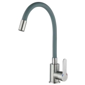 Смеситель для кухни ZERIX DAX-011 REFL Gray (ZX4819)