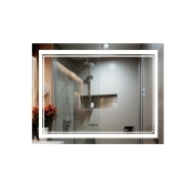 Дзеркало з LED-підсвічуванням Qtap Cardinal 1200х800 Touch, з антизапотіванням, з диммером (QT0478C12080)