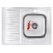 Кухонна мийка ZERIX Z8060R-08-180MD Micro Decor (ZS0610)