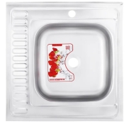 Кухонна мийка ZERIX Z6060R-04-160E Satin (ZM0609)