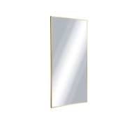 Дзеркало прямокутне 100x50 cm Excellent Kuadro матове золото (DOEX.KU100.050.GB)