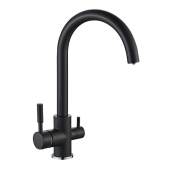 Змішувач для кухні Mixxus Premium Mafin 021 Black (MI5931)