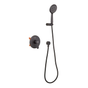 Смеситель для душа Haiba Amanda 003 inner черный (HB3956)