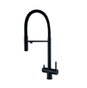 Змішувач для кухні Zerix KIT-021 Graphite REFL.Black (ZX5559)