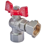Кран кутовий з накидною гайкою Koer KR.223 - 3/4" ГГБ (KR4774)