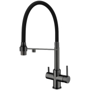 Змішувач кухонний Fabiano FKM 31.43 Black Steel (8231.403.1149)