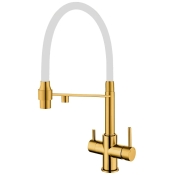 Змішувач кухонний Fabiano FKM 3143 Nano Gold (8231.403.1465)