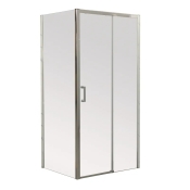 Душова кабіна без піддону Mixxus Premium DIVERSE SC03-120x80x195-TR Chrome прозоре скло 6мм (MI6867)