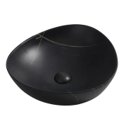 Раковина накладна Mixxus Premium WAVE-0104 MARBLE 460х420х130mm (MP6534)
