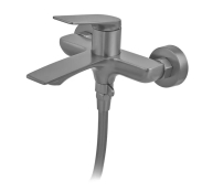 Смеситель для ванны Mixxus Premium DERBY 009 (EURO) GRAPHITE (MI6609)