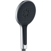 Душевая лейка KOER KP-0401-01 с кнопкой 130мм пластик хром (KR4979)