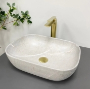 Умивальник (раковина) VBI RAVENNA GREY STONE MATT накладний VBI-011216