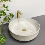 Умивальник (раковина) VBI BARI GREY STONE MATT накладний VBI-011603