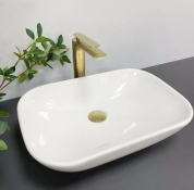 Умивальник (раковина) VBI PAVIA WHITE накладний VBI-012605