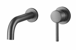 Змішувач для раковини VBI MILANO GRAPHITE прихованого монтажу (VBI-050102GR)
