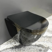 Підвісний унітаз VBI VULCANO BLACK GLOSSY VBI-020414