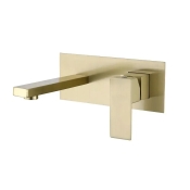 Змішувач для раковини VBI LORENO BRUSHED GOLD прихованого монтажу VBI-050212BG