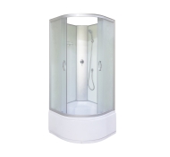 Душовий бокс KO&PO 6021 F, 80×80, з матовим склом (C10103)