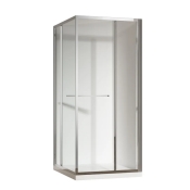 Душова кабіна без піддону правостороння KOER SR SC09 90x90x200 прозоре скло EASY CLEAN хром (KR5770)