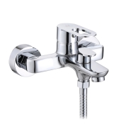 Змішувач для ванни Lidz Latwa 006 (з душовим гарнітуром) Chrome LDLAT006CRM45414
