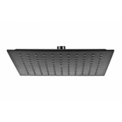 Верхний душ VALVEX Carre 250x250 без кронштейна, черный 2445980